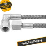 Allstar Performance ALL46402-24-5 24IN #4 Line STRAIGHT/-4 90 Degree Set Of. Fixed Price $103.45.