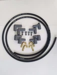 Moroso Ultra 40 Universal Coil Wire Kit 72IN Black Hei Socket Boots Terminals. Fixed Price $34.99.