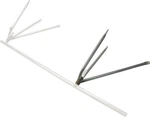 Allstar ALL22390 Door Bar Mount Front 5 Ft Long 1-1/4 In Od Steel. Fixed Price $112.20.