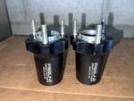 Freeline Birel 25X85MM Standard Magnesium Front Hub Pair Black. Fixed Price $129.00.