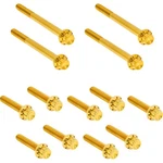 Arlen Ness Bolt Kit Primary Cover Titanium 12-POINT For Flt Gold 300-928. Fixed Price $153.95.
