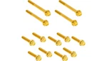 Arlen Ness 300-928 12 Point Primary Bolt Kit Gold. Fixed Price $149.95.