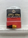 Jiffy-tite #22606 Q/r #6 Str Hose End Plug Valved Gold/black. Fixed Price $18.00.