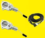 Allstar Electric Exhaust 3" 3IN 3.0" Dumps With Wire Harness. Fixed Price $269.95.