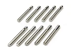 Allstar 18487-10 Aluminum Hood Pins 3/8IN Silver 10PCS. Fixed Price $47.70.