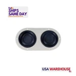 Seals-it GS10032HBL, One Black Rubber Firewall Grommet 2-HOLE 5.750IN X 3IN Blan. Fixed Price $72.68.