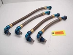 4 Nascar Bmrs -12AN Dry Sump Oil Pump To Pan Lines 12.5"-20" Weaver Scp Barnes. Fixed Price $75.00.