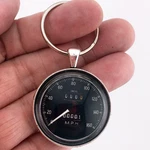 Vintage Smith's Cobra 160 Mph Speedometer Gauge 1.2" Diameter Keychain. Fixed Price $12.95.