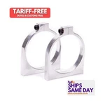 Peterson Fluid 09-0494, 2 Pack Natural Aluminum Inline Filter Brackets Firewall. Fixed Price $161.18.