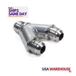 Peterson Fluid 10-1721, One Natural Aluminum Y-type Oil Return Manifold Performa. Fixed Price $143.23.
