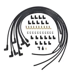 Rlp Hei 8MM Universal Spark Plug Wire Set, Black Silicone, 90-DEGREE Boots. Fixed Price $83.57.